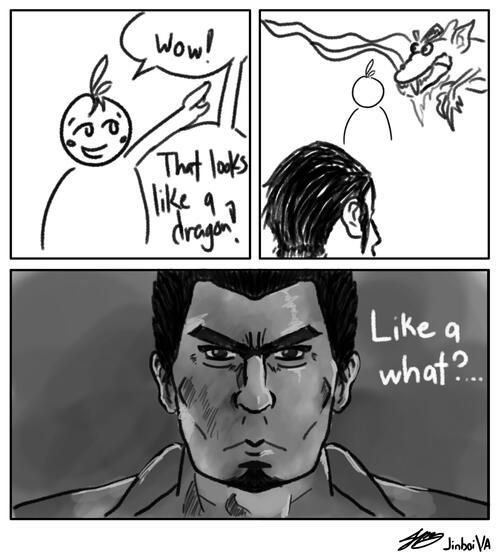 Like a Dragon Meme